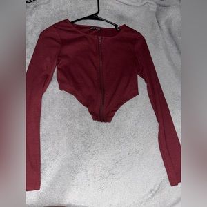 shein jacketshirt crop